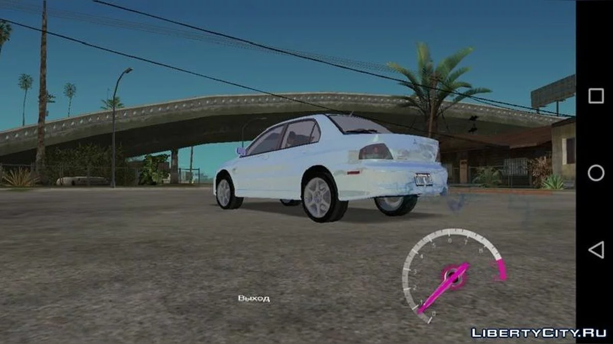 Mitsubishi Lancer EVO VIII Tunable / GTA San Andreas (iOS, Android)