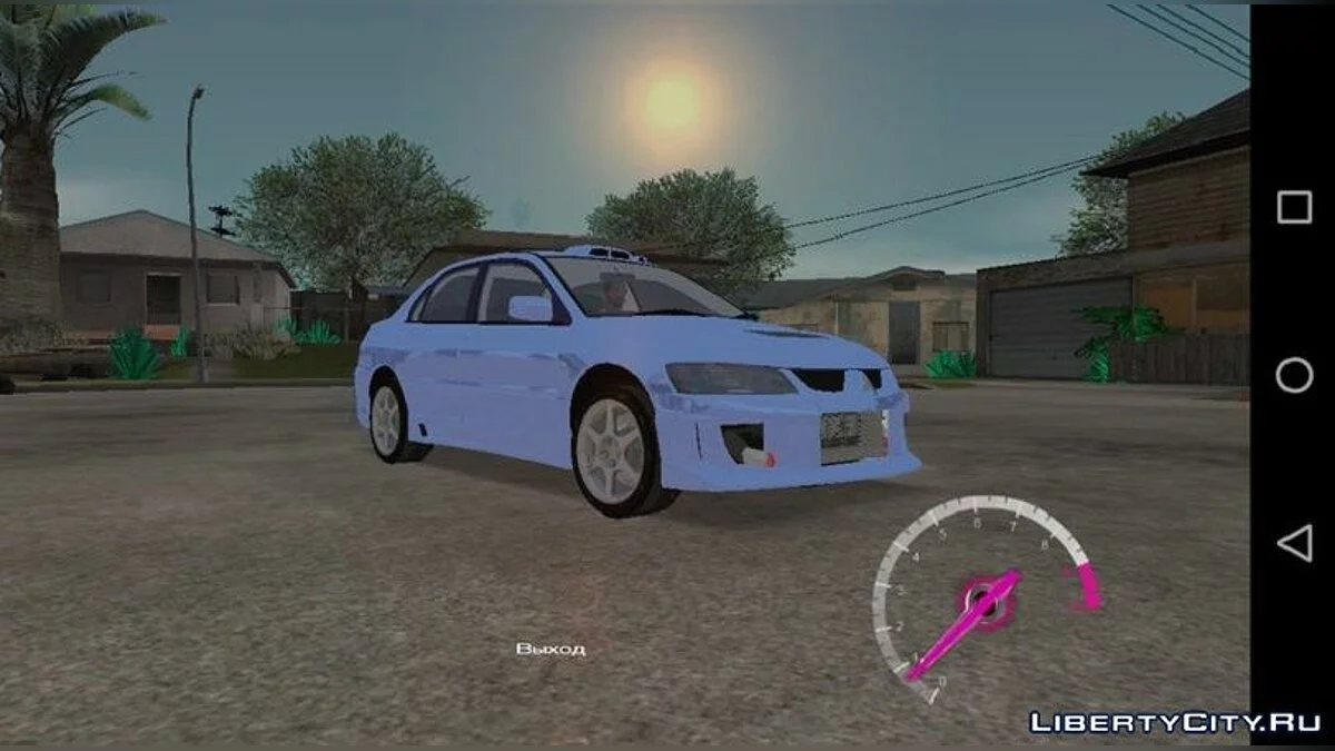 Mitsubishi Lancer EVO VIII Tunable / GTA San Andreas (iOS, Android)