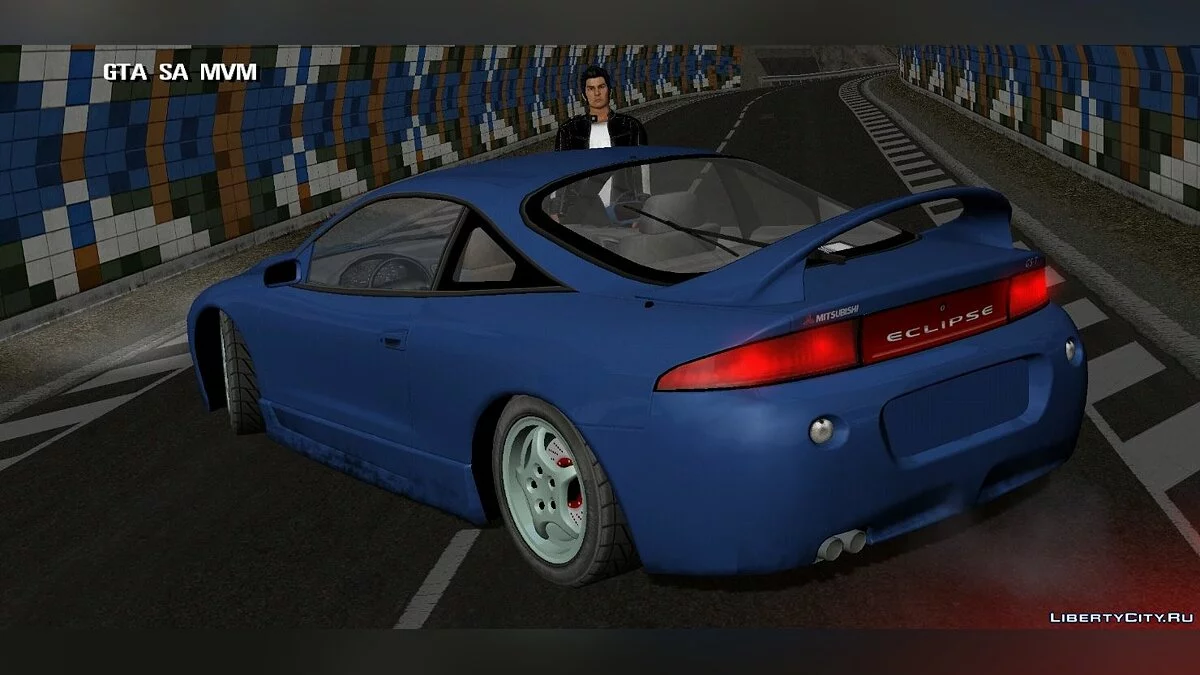 Mitsubishi Eclipse + vinyles / GTA San Andreas (iOS, Android)