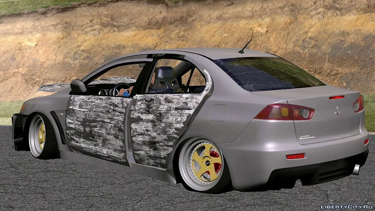 Mitsubishi Lancer Evolution / GTA San Andreas (iOS, Android)