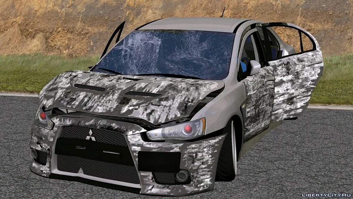 Mitsubishi Lancer Evolution / GTA San Andreas (iOS, Android)