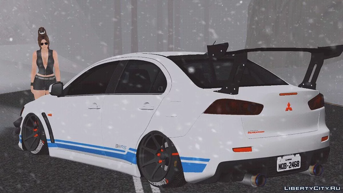 Mitsubishi Lancer Evolution / GTA San Andreas (iOS, Android)