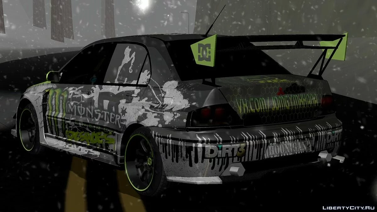 Mitsubishi Lancer Evolution / GTA San Andreas (iOS, Android)