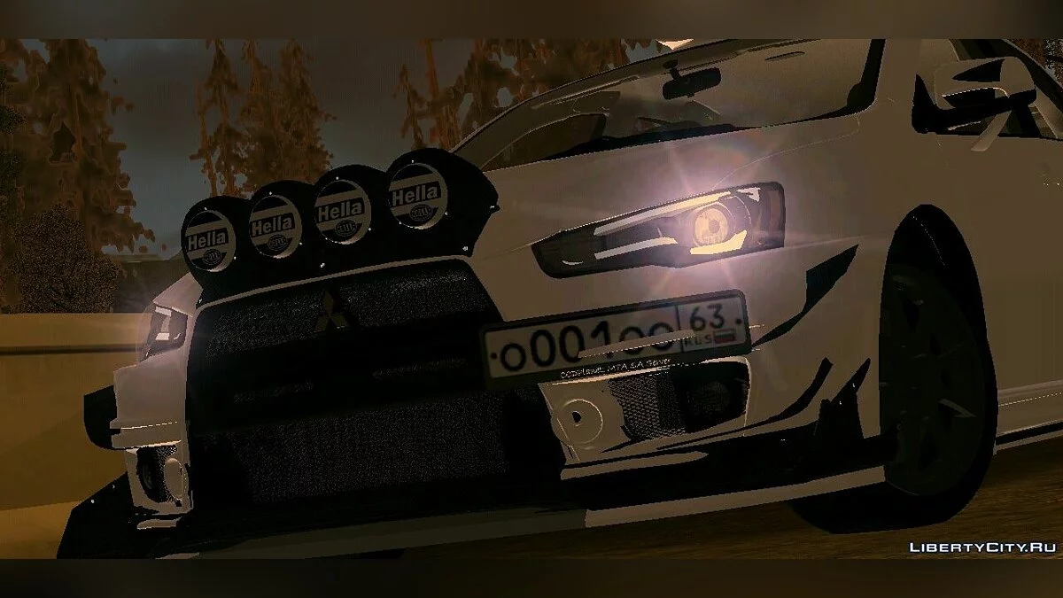 Mitsubishi Lancer EVO X / GTA San Andreas (iOS, Android)