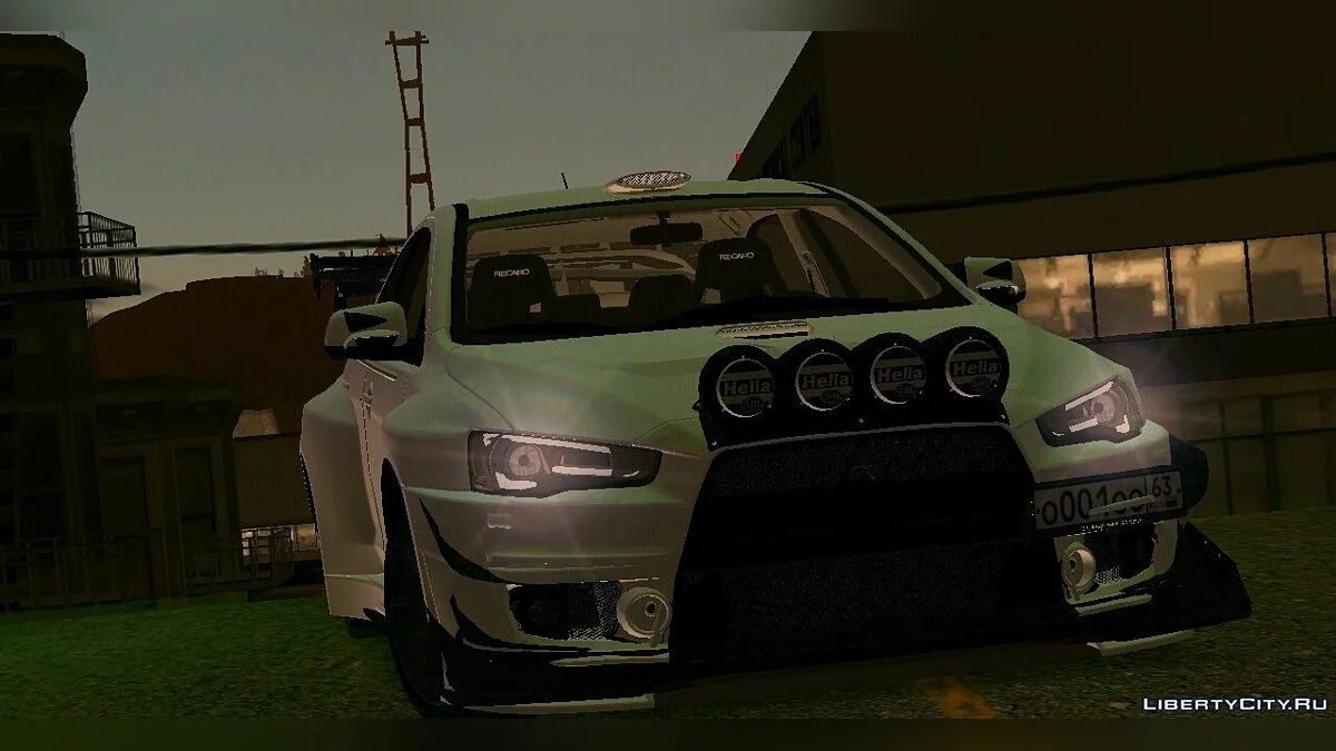 Mitsubishi Lancer EVO X / GTA San Andreas (iOS, Android)