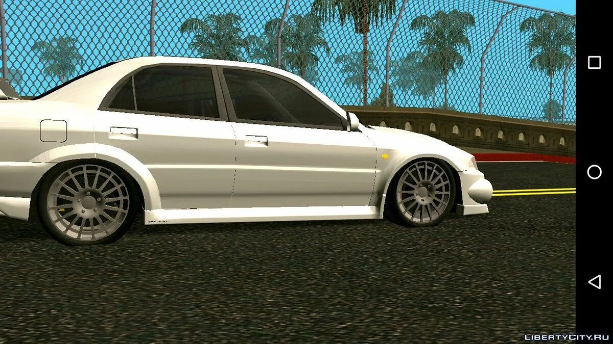 Mitsubishi Lancer Evolution 6 v1.6 (hanya DFF) / GTA San Andreas (iOS, Android)