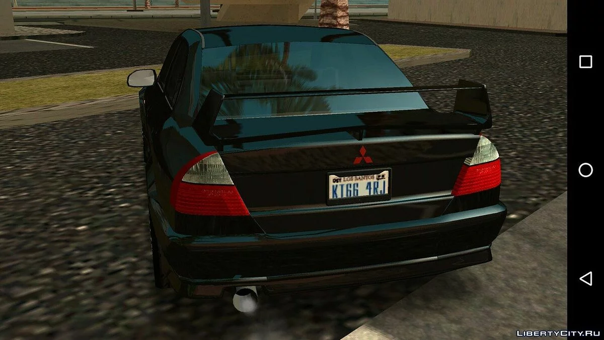 Mitsubishi Lancer Evolution 6 v1.6 (hanya DFF) / GTA San Andreas (iOS, Android)