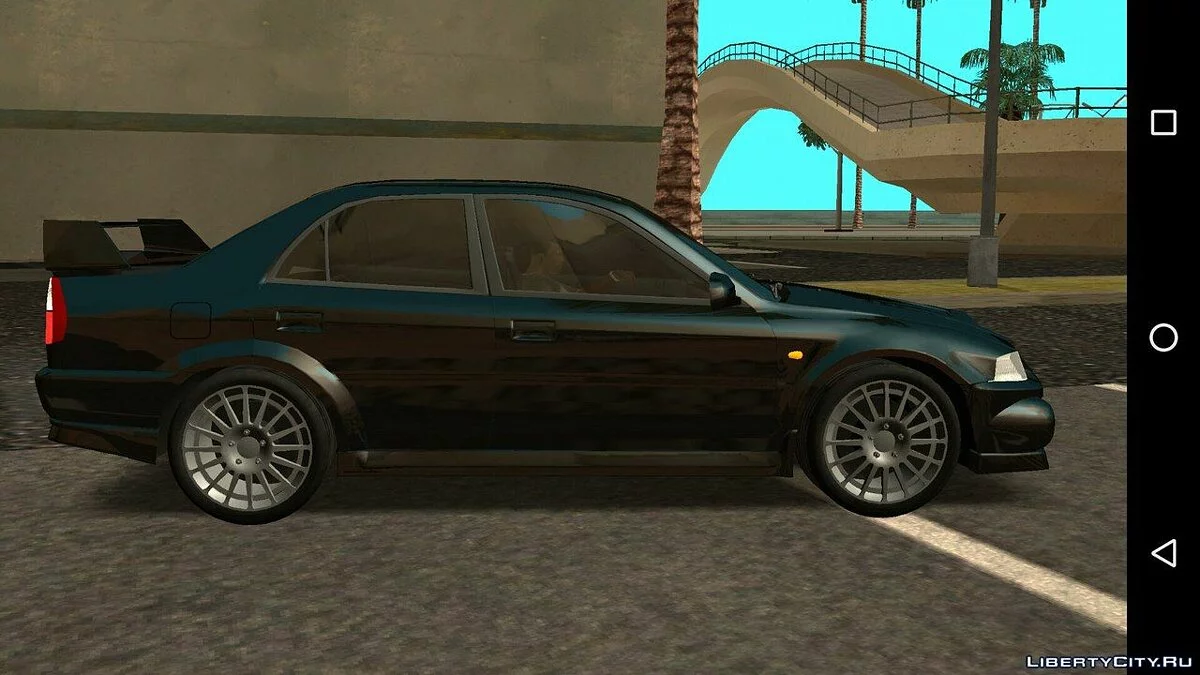 Mitsubishi Lancer Evolution 6 v1.6 (hanya DFF) / GTA San Andreas (iOS, Android)