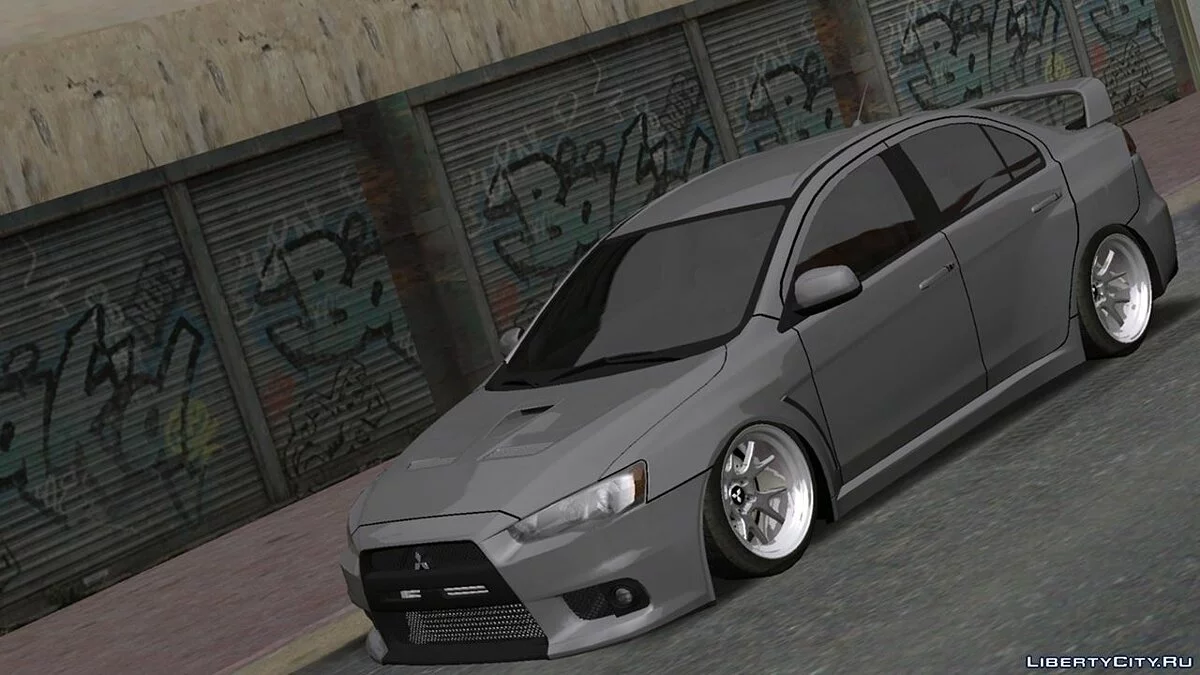 Mitsubishi Lancer Evolution X (solo DFF) / GTA San Andreas (iOS, Android)