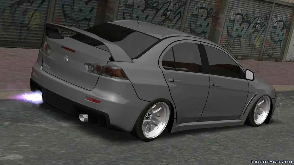 Mitsubishi Lancer Evolution X (solo DFF) / GTA San Andreas (iOS, Android)