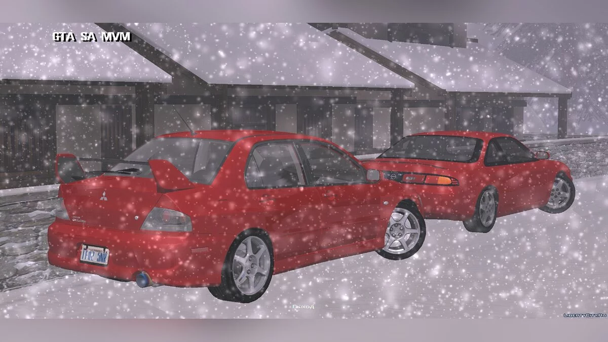 Mitsubishi Lancer + вініли / GTA San Andreas (iOS, Android)