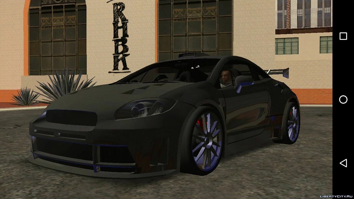Mitsubishi Eclipse 4 2006 Most Wanted Edition (hanya DFF) / GTA San Andreas (iOS, Android)