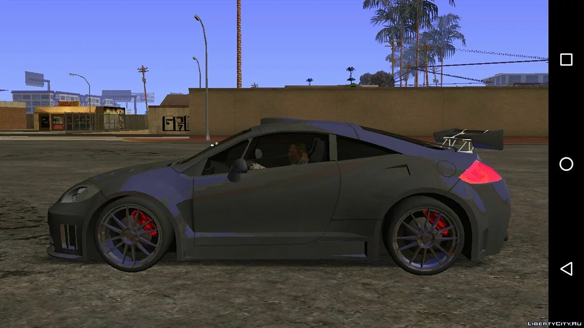 Mitsubishi Eclipse 4 2006 Most Wanted Edition (hanya DFF) / GTA San Andreas (iOS, Android)