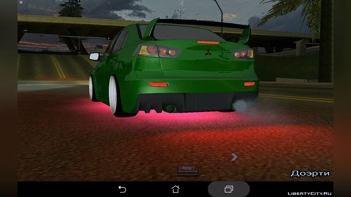Mitsubishi Evo X (DFF only) / GTA San Andreas (iOS, Android)