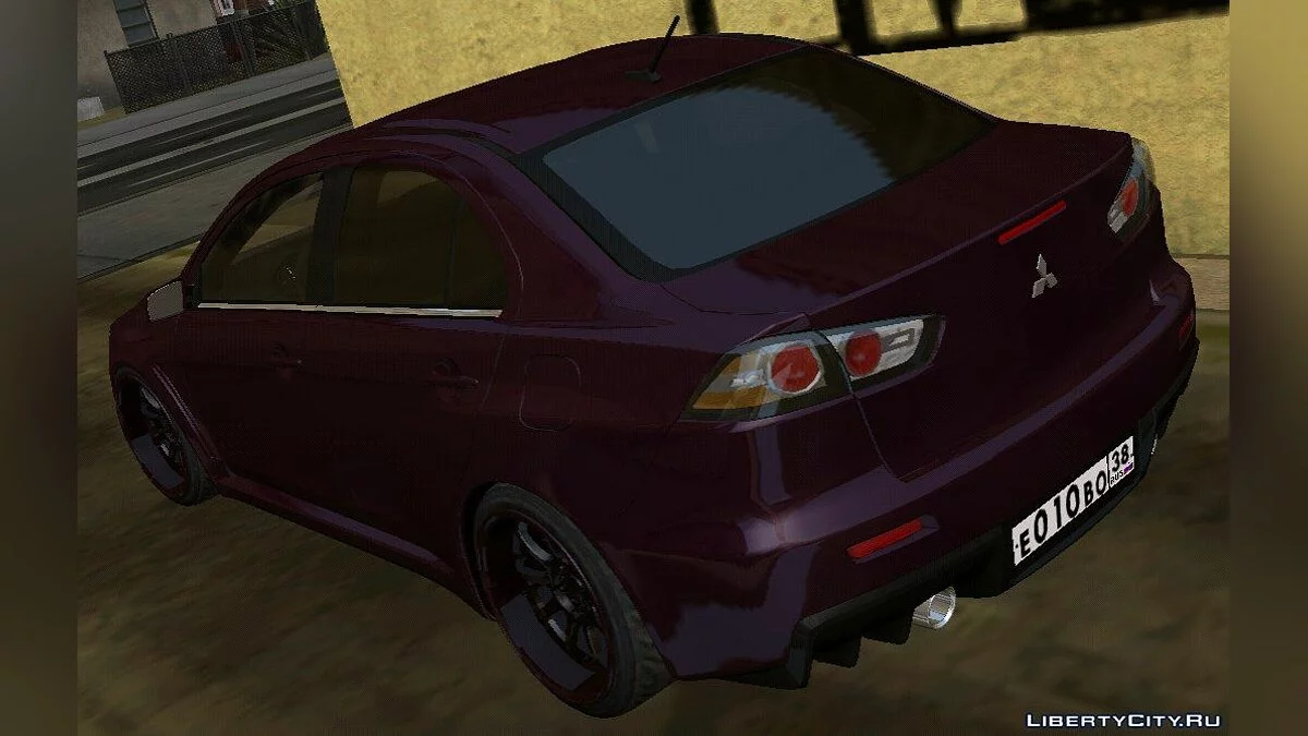 Mitsubishi Lancer Evo 10 (тільки DFF) / GTA San Andreas (iOS, Android)