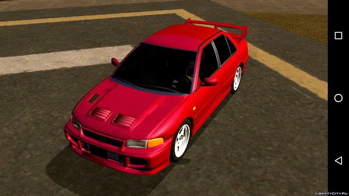ميتسوبيشي لانسر إيفو III (فقط DFF) / GTA سان أندرياس (iOS، أندرويد)