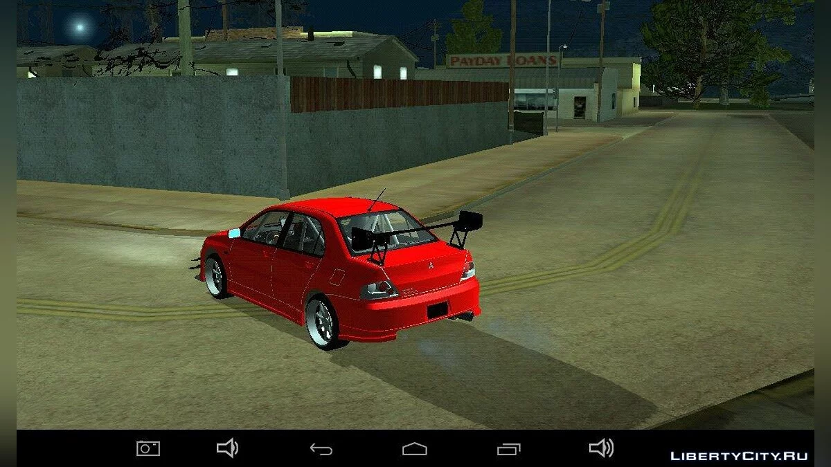 Mitsubishi Lancer Evolution 8 (DFF only) / GTA San Andreas (iOS, Android)
