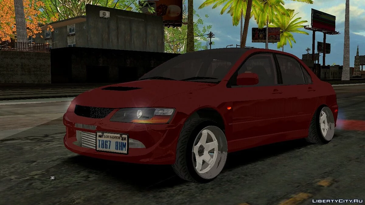 Mitsubishi Lancer Evolution 8 (solo DFF) / GTA San Andreas (iOS, Android)