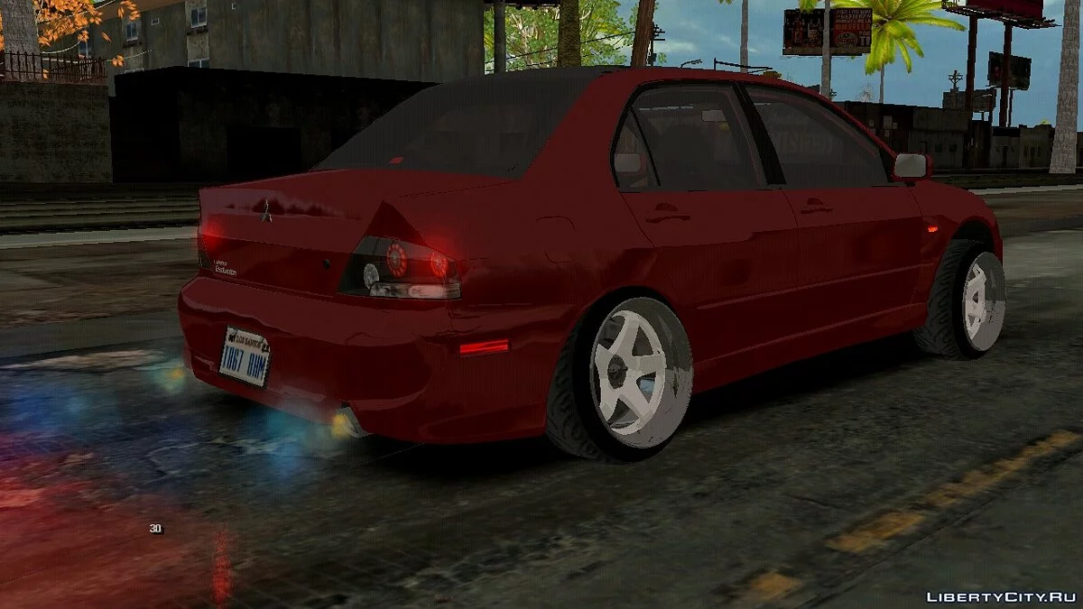 Mitsubishi Lancer Evolution 8 (solo DFF) / GTA San Andreas (iOS, Android)