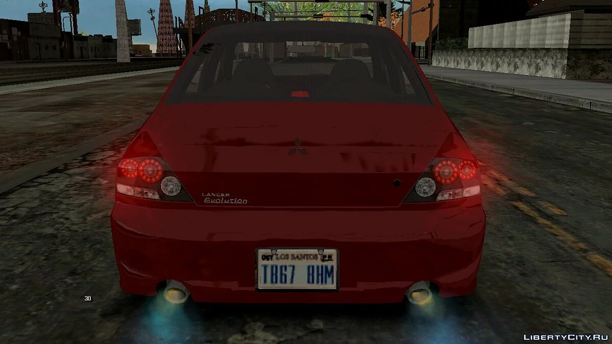 Mitsubishi Lancer Evolution 8 (solo DFF) / GTA San Andreas (iOS, Android)