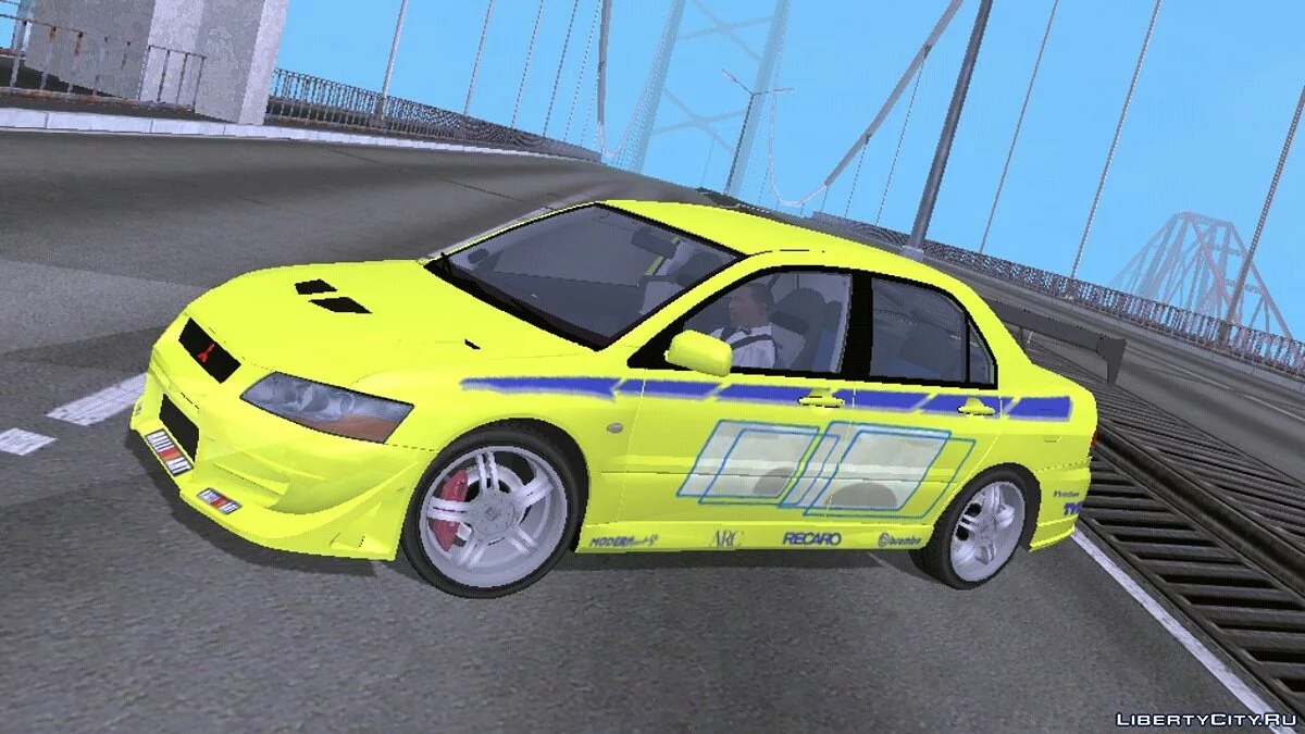 Mitsubishi Lancer Evolution VII / GTA San Andreas (iOS, Android)