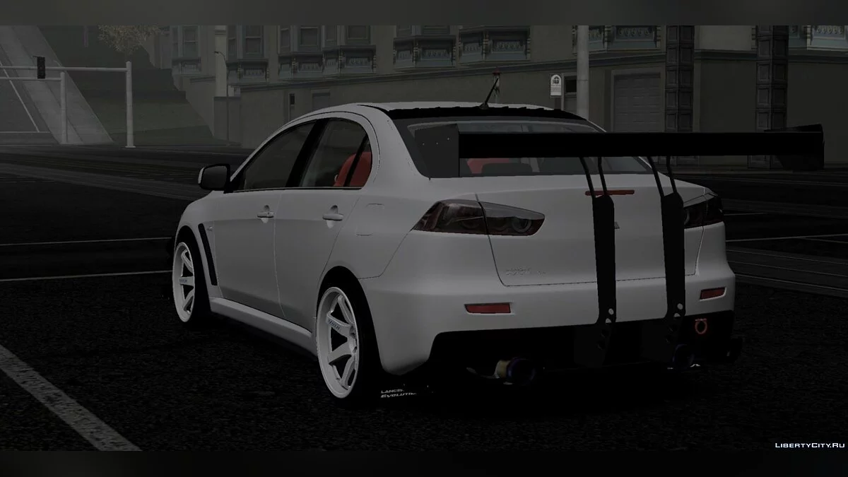 Mitsubishi Lancer Evolution X / GTA San Andreas (iOS, Android)