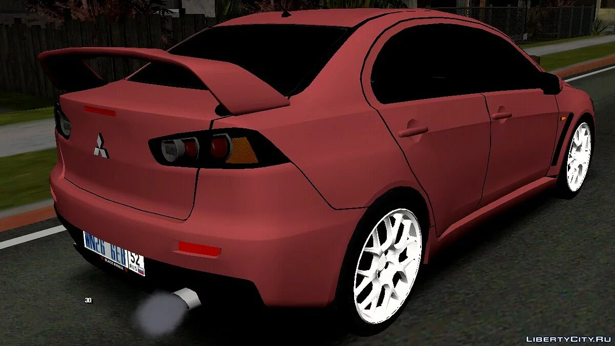 Mitsubishi Lancer Evo X / GTA San Andreas (iOS, Android)