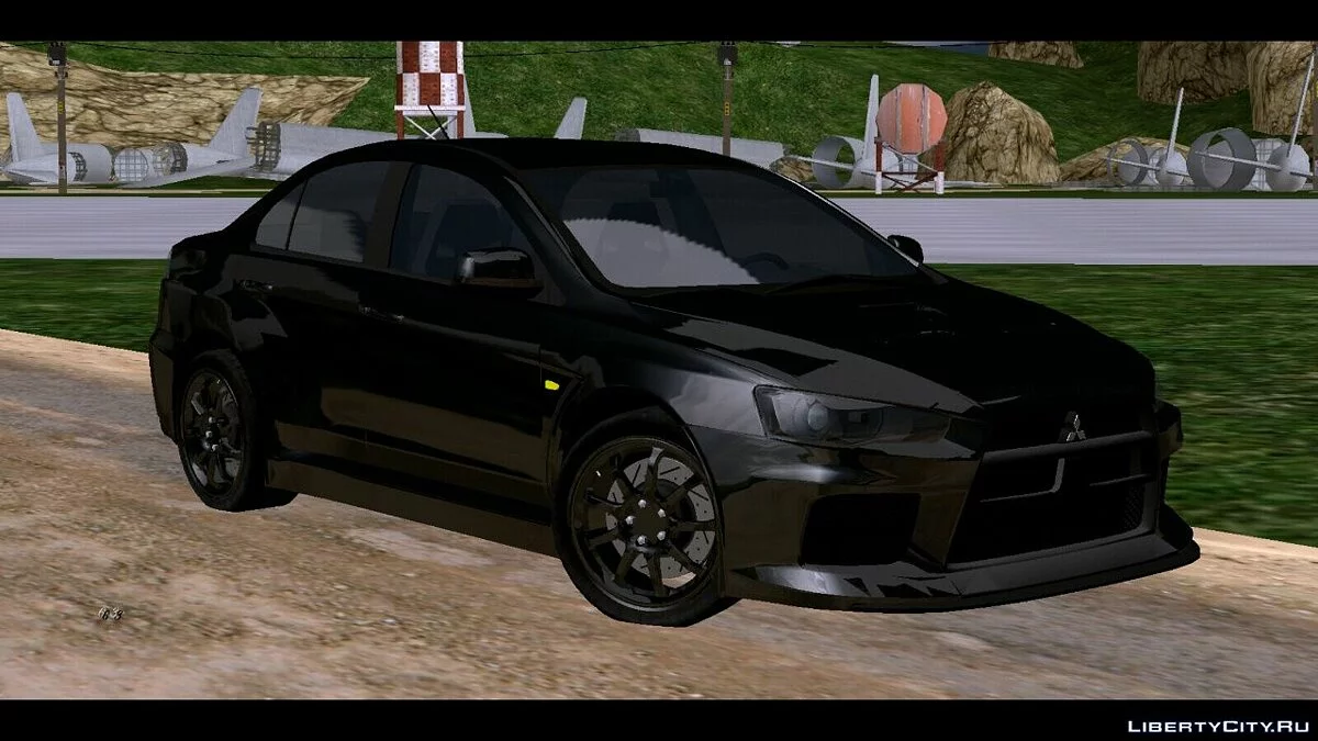 Mitsubishi Lancer Evolution X (hanya DFF) / GTA San Andreas (iOS, Android)