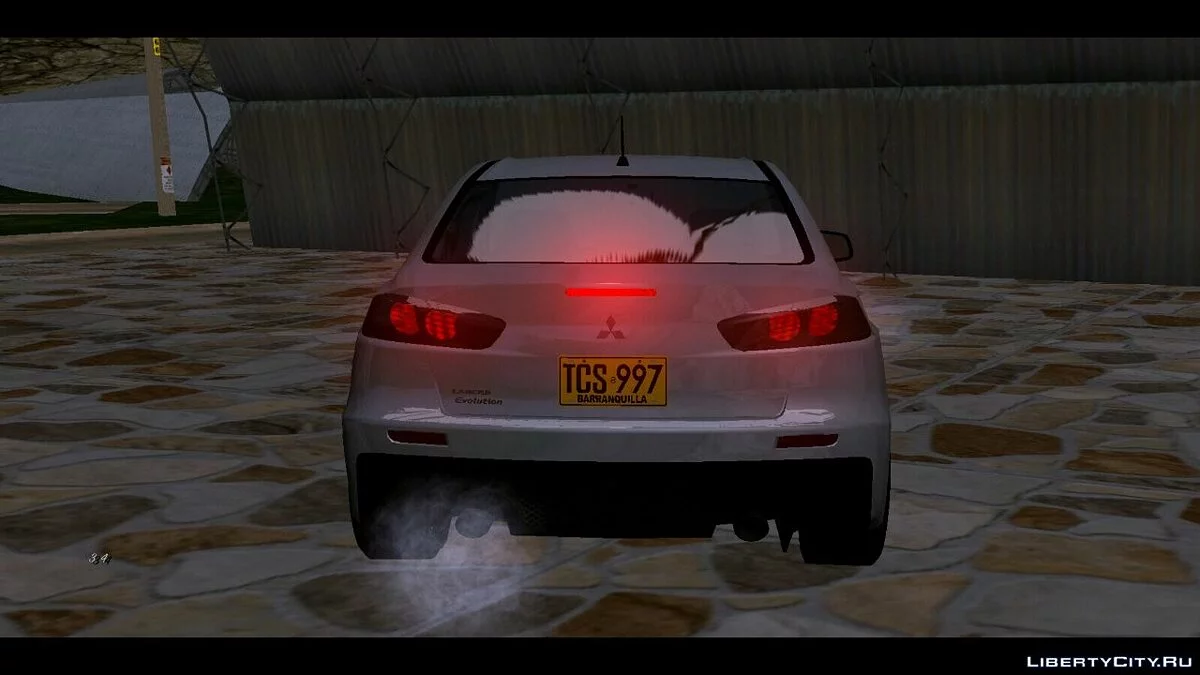 Mitsubishi Lancer Evolution X (hanya DFF) / GTA San Andreas (iOS, Android)