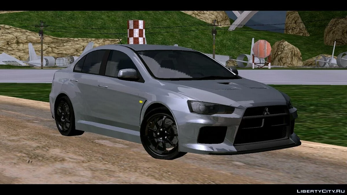 Mitsubishi Lancer Evolution X (hanya DFF) / GTA San Andreas (iOS, Android)