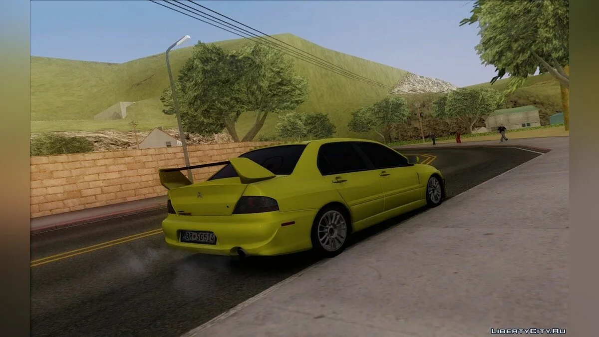 Mitsubishi Lancer EVO IX / GTA San Andreas (iOS, Android)