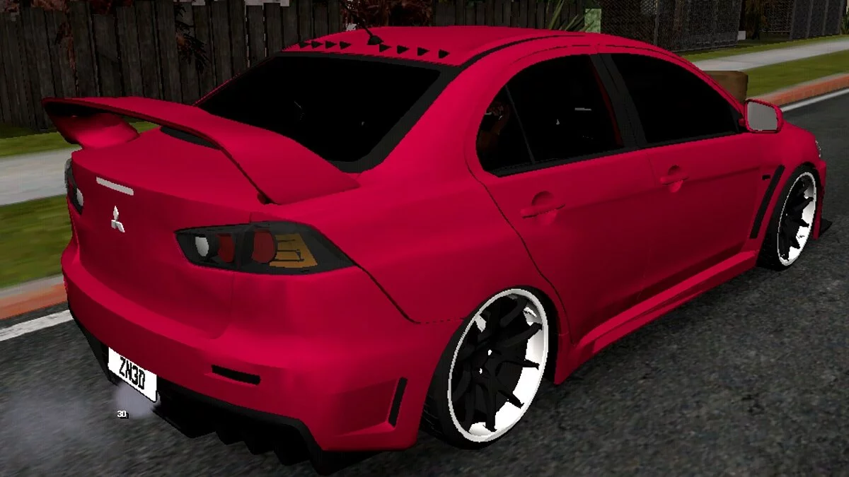 Mitsubishi Lancer Evo X (hanya DFF) / GTA San Andreas (iOS, Android)