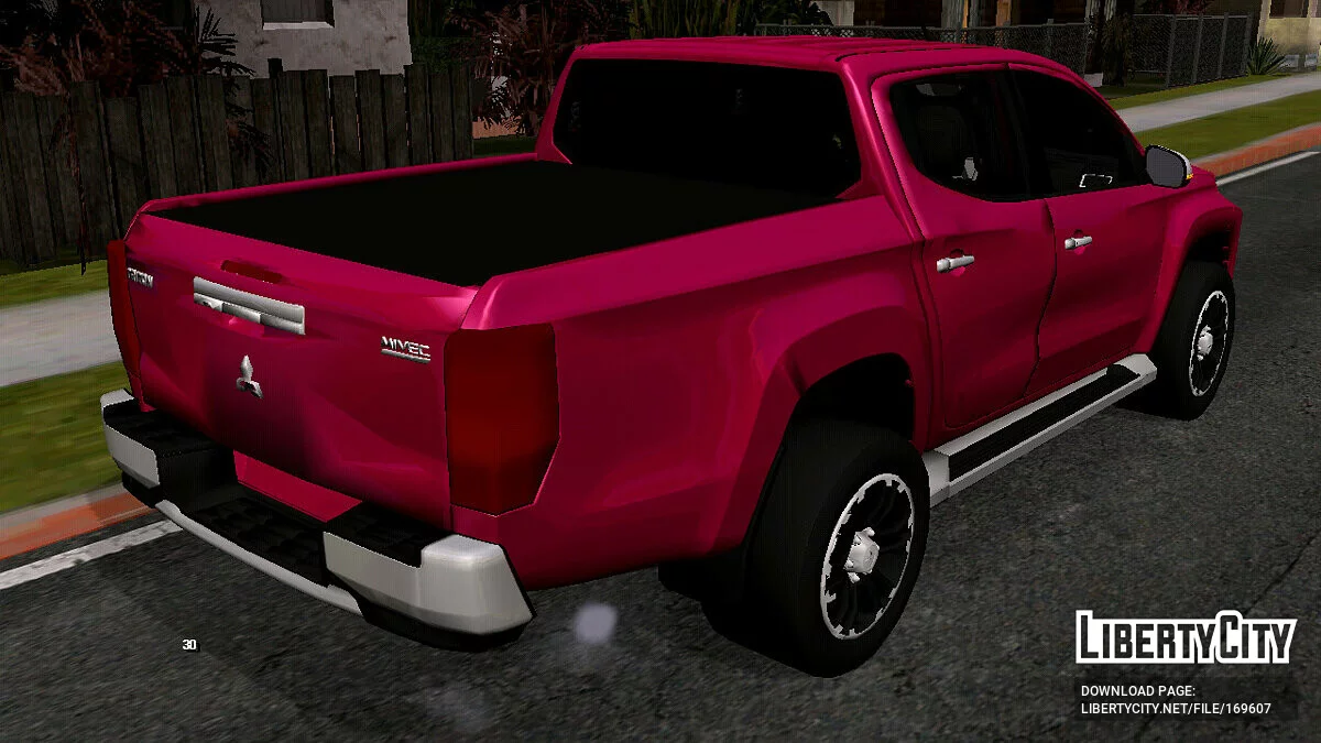 Mitsubishi L200 Triton 2020 (hanya DFF) / GTA San Andreas (iOS, Android)