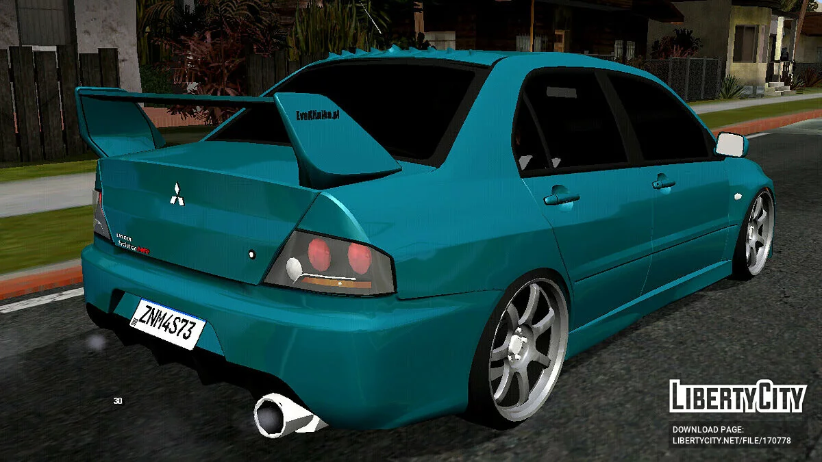 Mitsubishi Lancer 9 (solo DFF) / GTA San Andreas (iOS, Android)