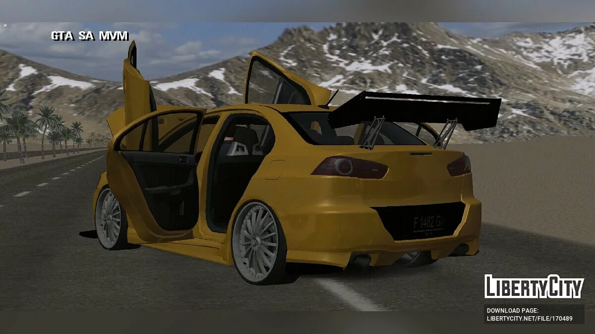 ميتسوبيشي لانسر / GTA سان أندرياس (iOS، أندرويد)