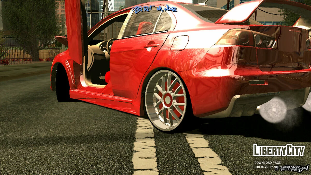 Mitsubishi Lancer Evo X (apenas DFF) / GTA San Andreas (iOS, Android)