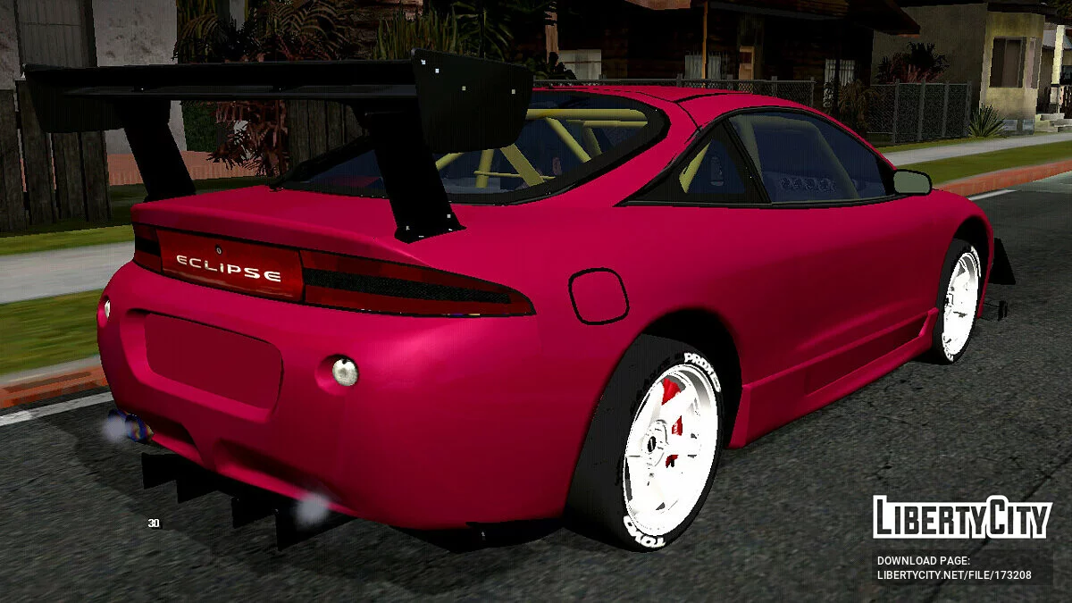 Mitsubishi Eclipse V12 / GTA San Andreas (iOS, Android)