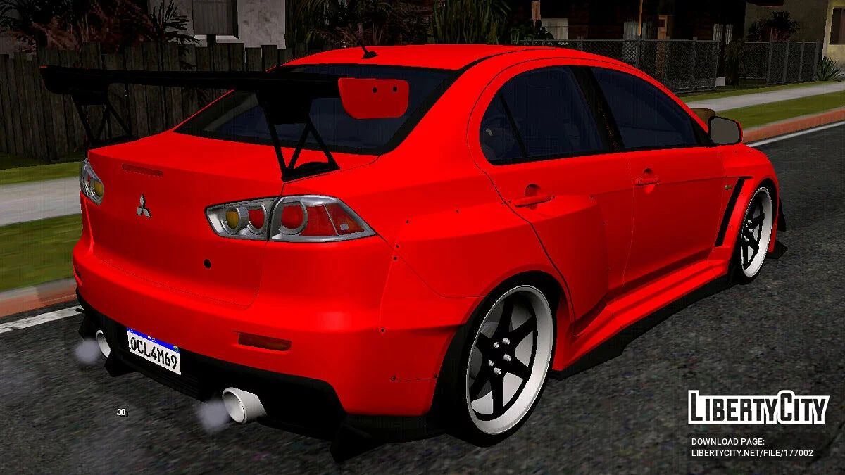 Mitsubishi Lancer Evo X (DFF uniquement) / GTA San Andreas (iOS, Android)