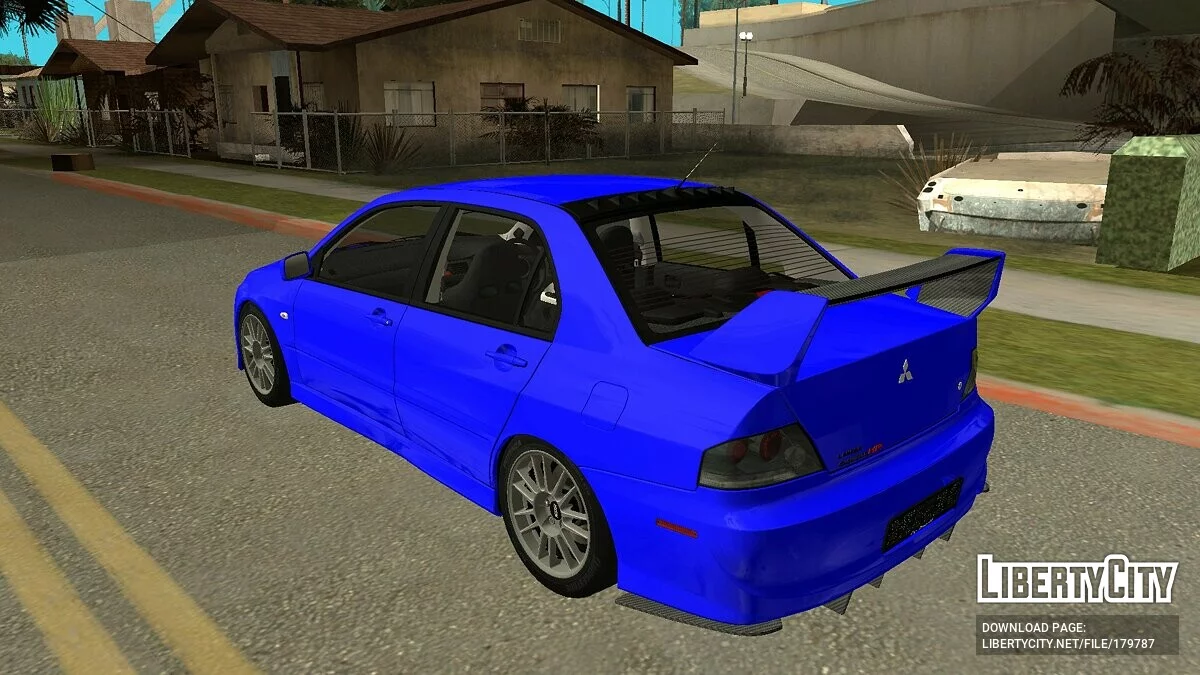 Mitsubishi Lancer Evolution IX / GTA San Andreas (iOS, Android)