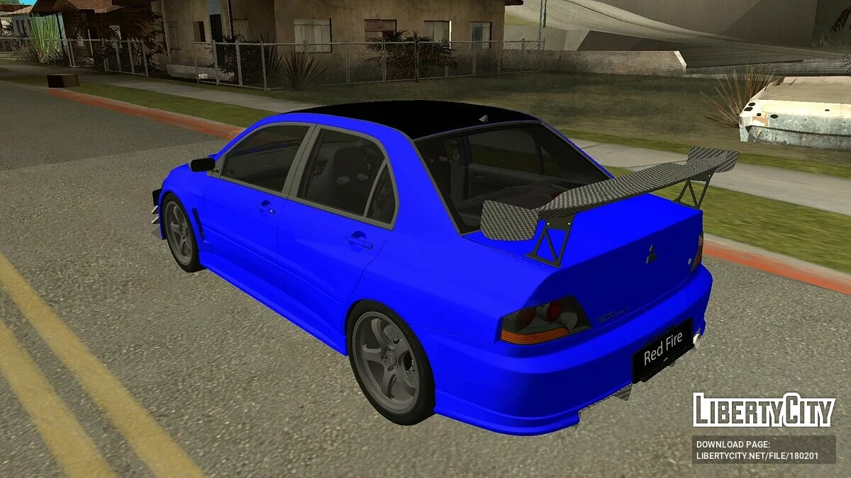 Mitsubishi Lancer Evolution IX / GTA San Andreas (iOS, Android)