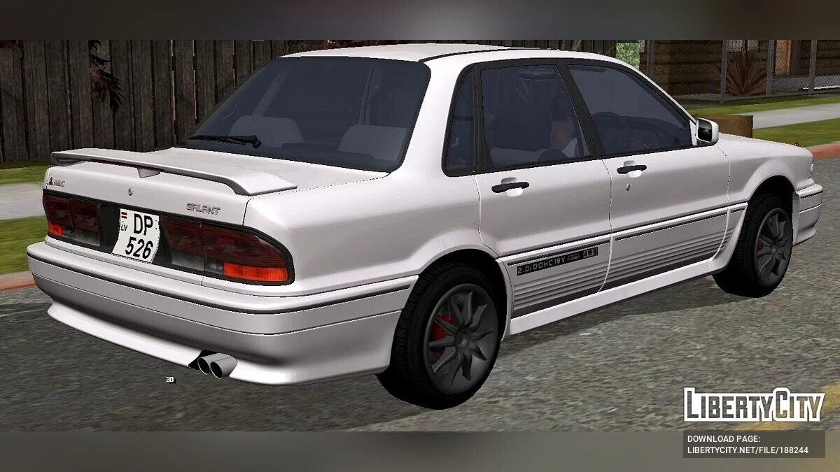 Mitsubishi Galant VR-4 1992 / GTA San Andreas (iOS, Android)