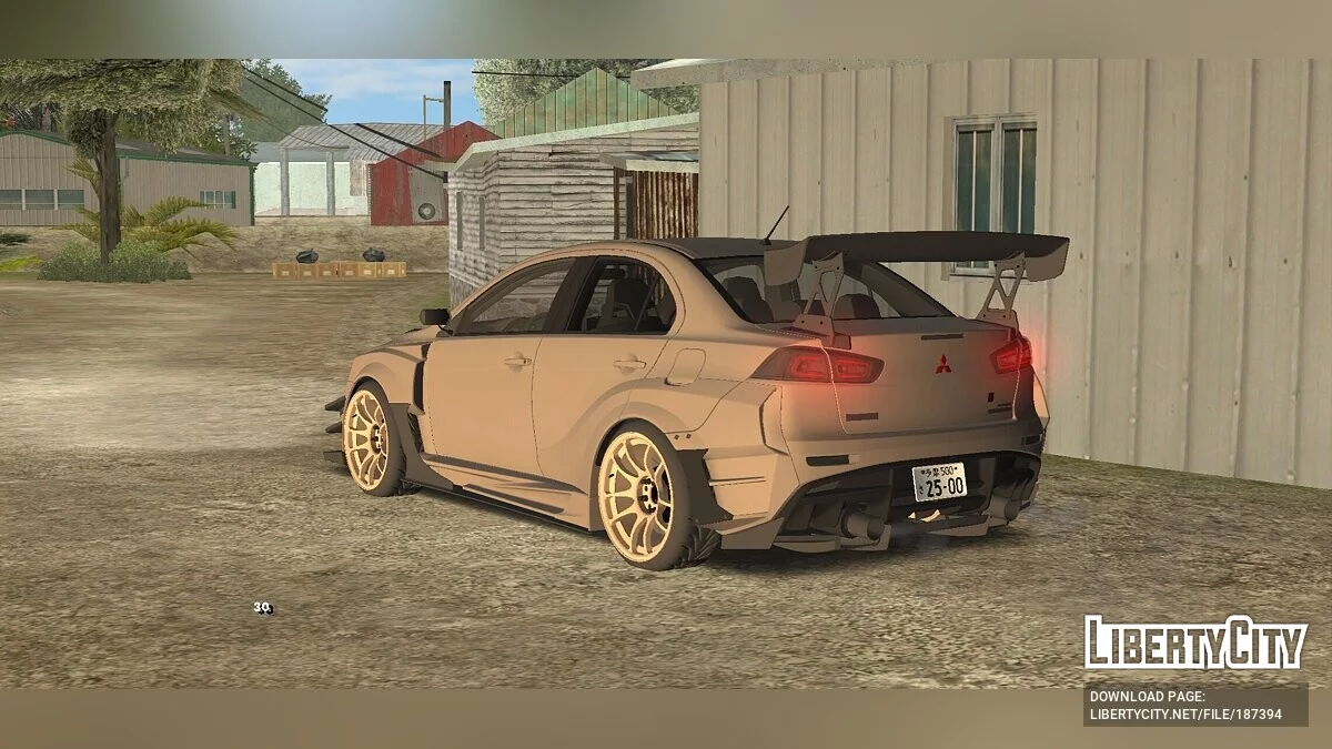 Mitsubishi Lancer Evolution Varis (hanya DFF) / GTA San Andreas (iOS, Android)