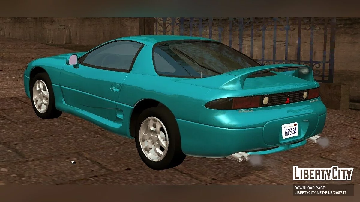 Mitsubishi 3000GT '99 (apenas DFF) / GTA San Andreas (iOS, Android)