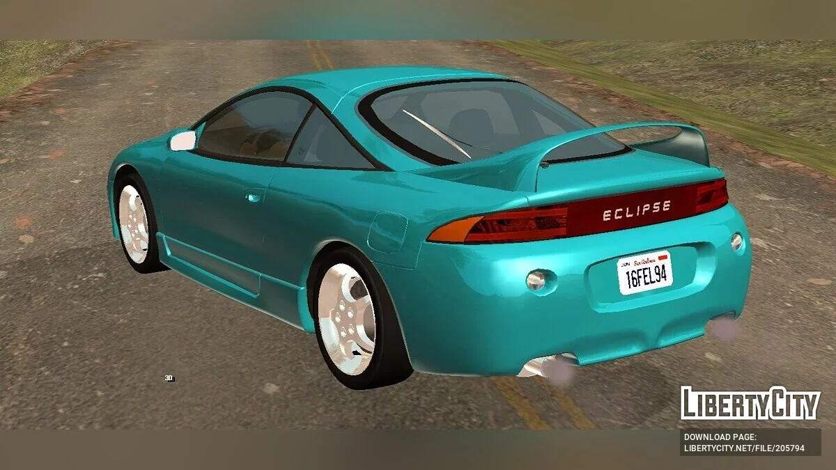 Mitsubishi Eclipse GSX '99 (тільки DFF) / GTA San Andreas (iOS, Android)