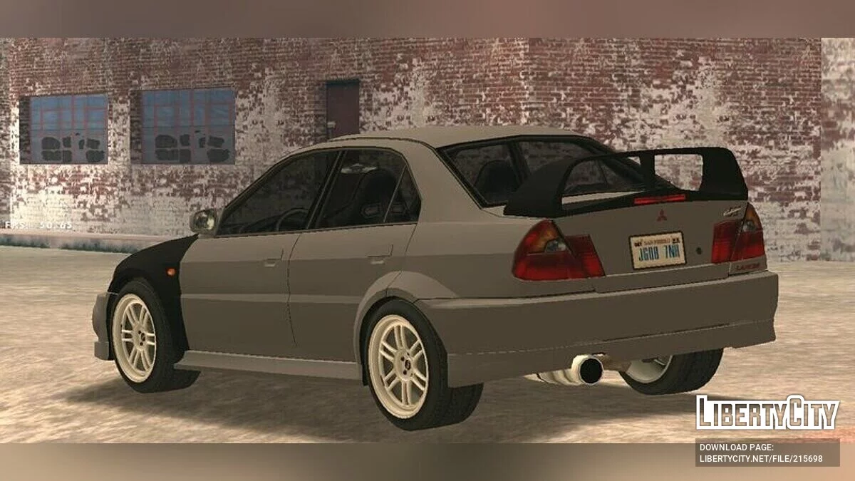 Mitsubishi Lancer GSR Evo VI / GTA San Andreas (iOS, Android)