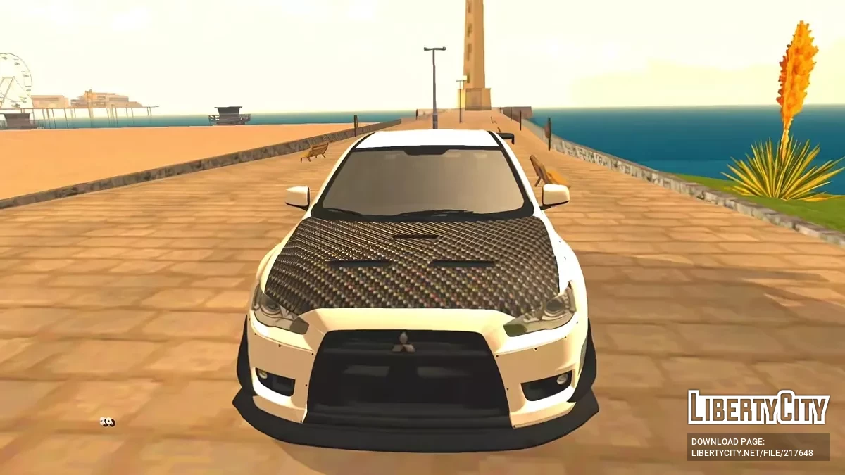 Mitsubishi Lancer Evo X-Drift / GTA San Andreas (iOS, Android)