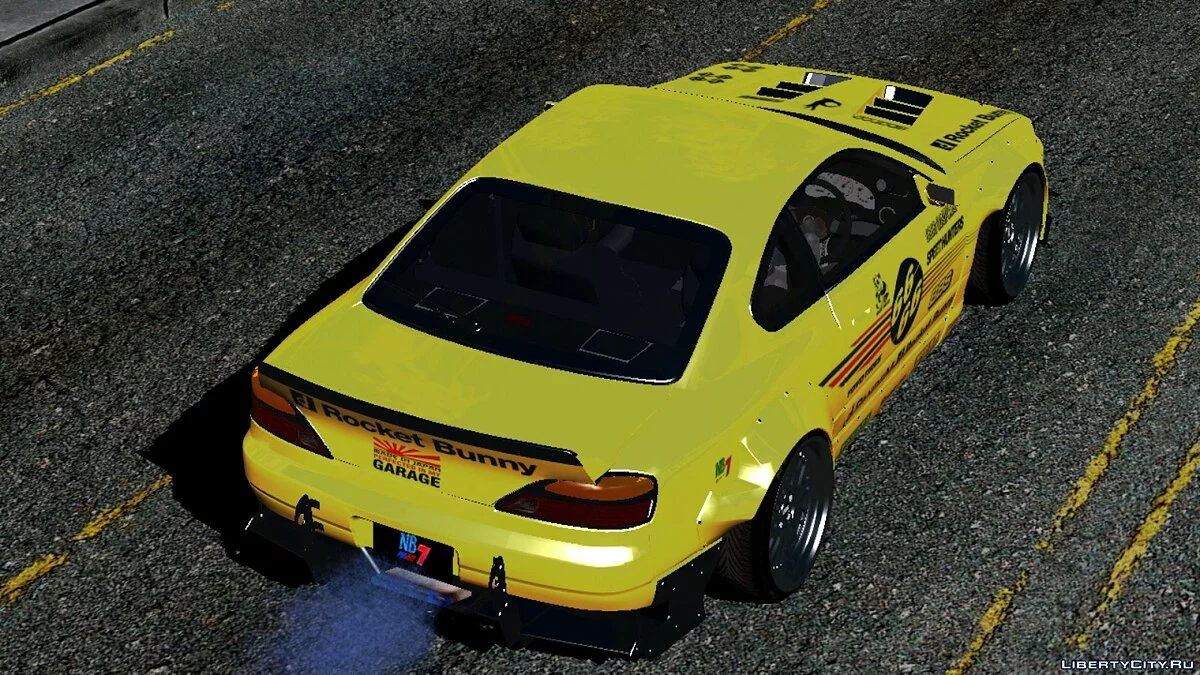 [REL ANDROID] Nissan Silvia S15 Spec-R Rocket Bunny 2002 / GTA San Andreas (iOS, Android)