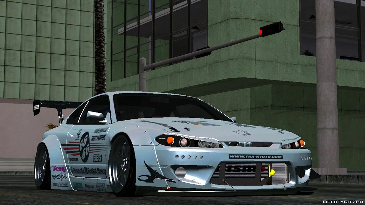 [REL ANDROID] Nissan Silvia S15 Spec-R Rocket Bunny 2002 / GTA San Andreas (iOS, Android)