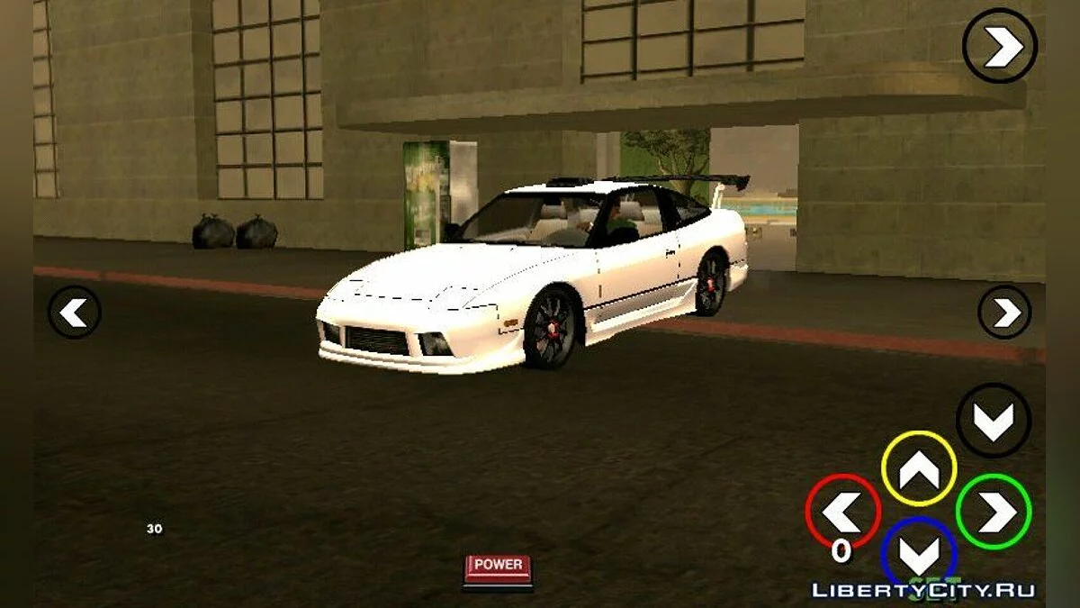 Тюнінгований Nissan 240sx / GTA San Andreas (iOS, Android)