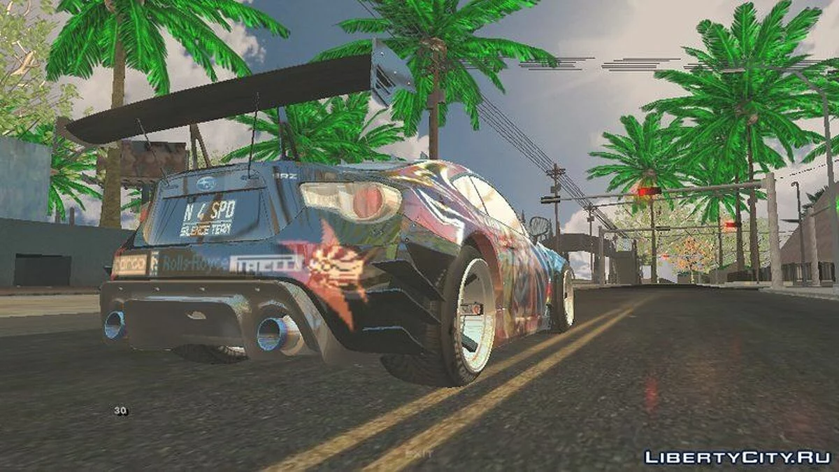 Subaru Brz Rocket Bunny / GTA San Andreas (iOS, Android)